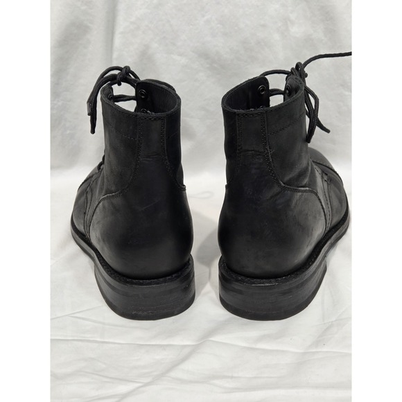 Thursday Boot Co. Captain Rugged Boots Mens 12 Matte Black Cap Toe Leather main image 7